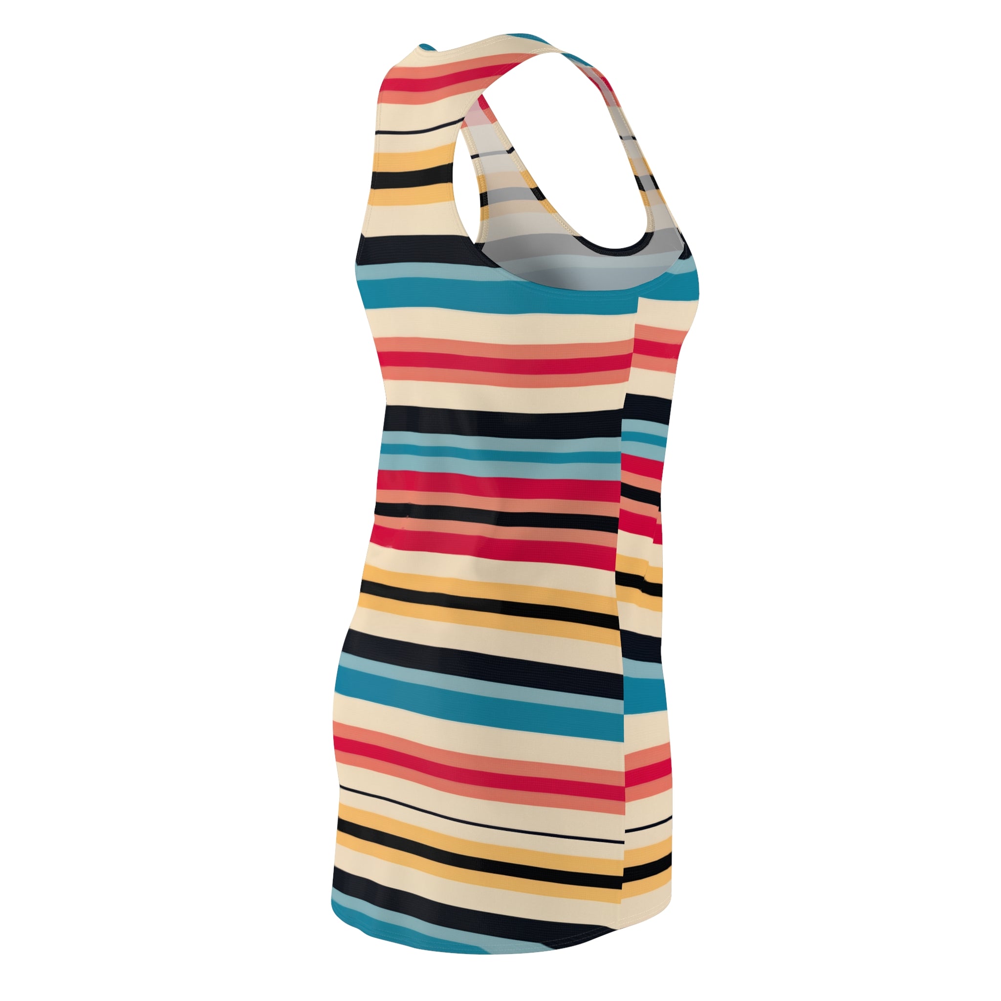 Women's Cut & Sew Racerback Dress (AOP)