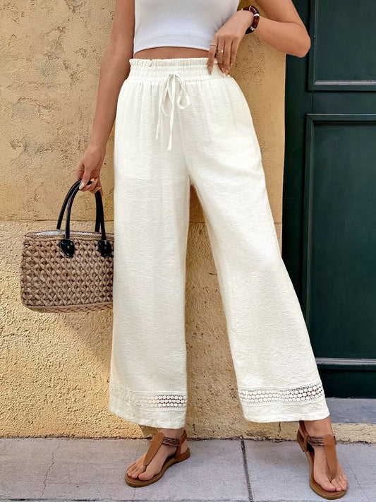 Shop Wide Leg Pants with Pockets - Women's Fashion | Akatonbo