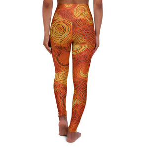 High Waisted Yoga Leggings (AOP)