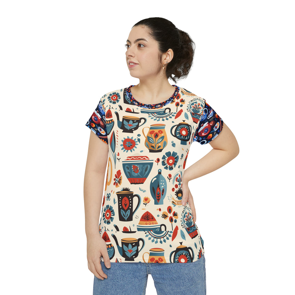 Women's Short Sleeve Shirt (AOP)