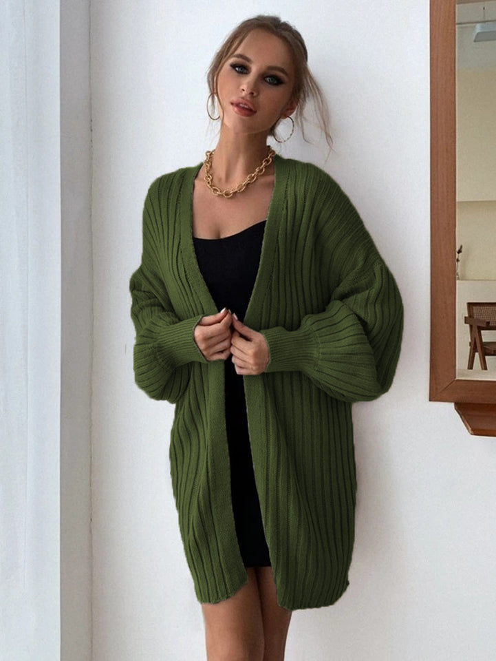 Women's Fashion Cardigan Casual Knitted Sweater