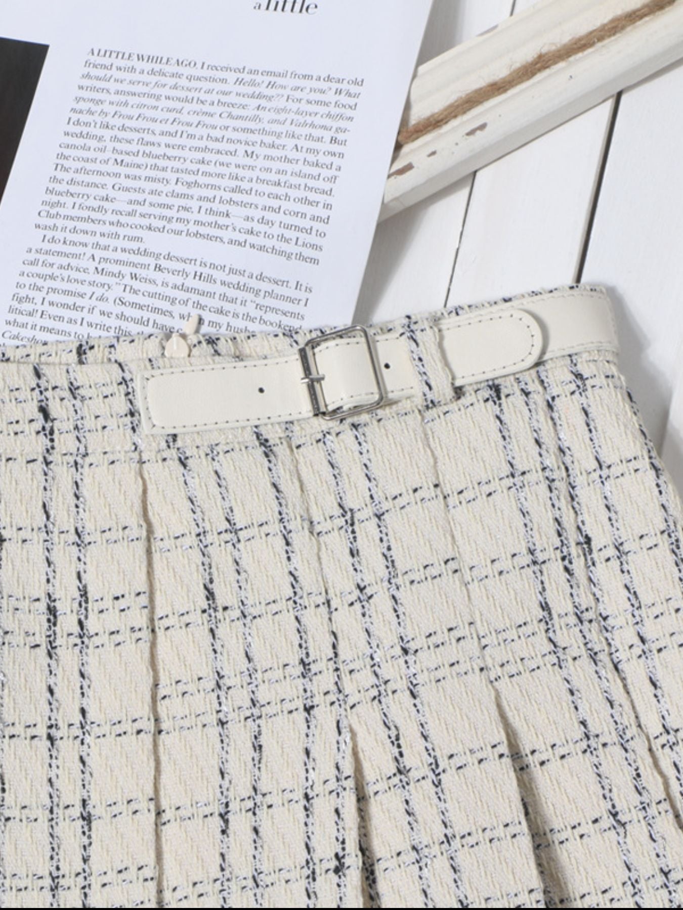 Shop Pleated Plaid Mini Skirt - Women's Fashion | Akatonbo