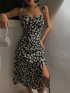Women's New Style French Holiday Suspender Dress
