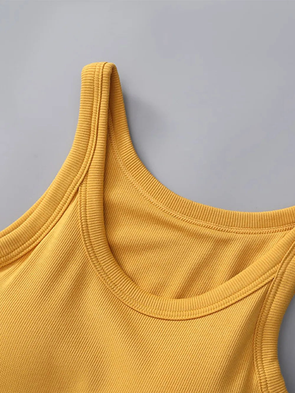 Shop Round Neck Tank with Bra - Women's Fashion | Akatonbo