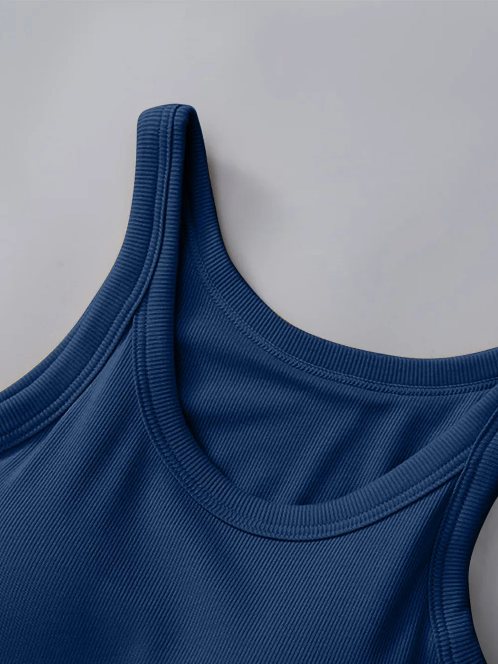 Shop Round Neck Tank with Bra - Women's Fashion | Akatonbo
