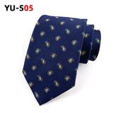 New Retro Style Gentleman Men's Flower Suit Tie