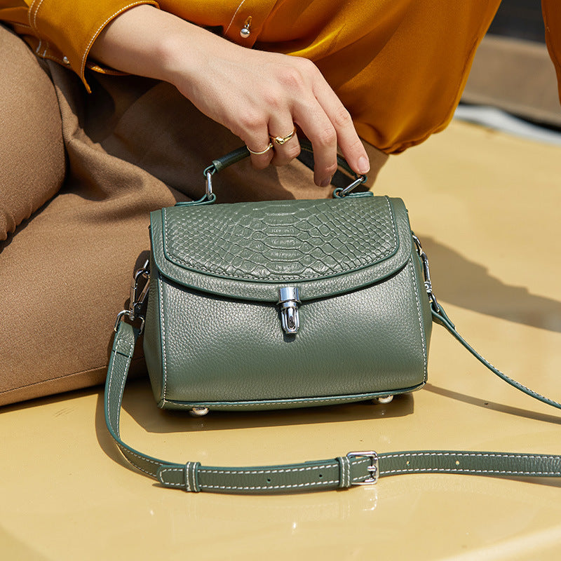 Pressed Leather Handbags