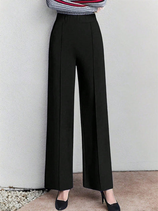 Shop High-Waisted Wide Leg Pants - Women's Fashion | Akatonbo