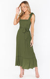 Women's Fashion Temperament Commuter Solid Color Dress