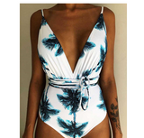 Classic One Piece Swimsuit Backless Monokini Swimwear Women