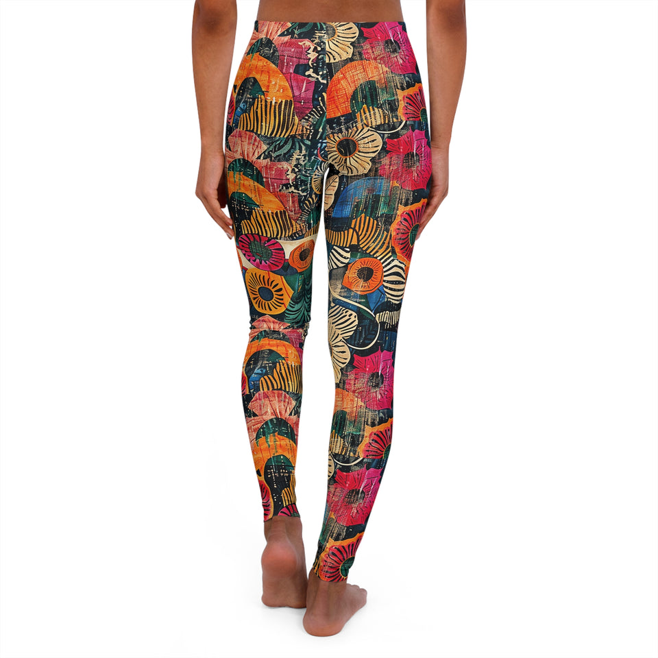 Women's Casual Spandex Leggings (AOP)