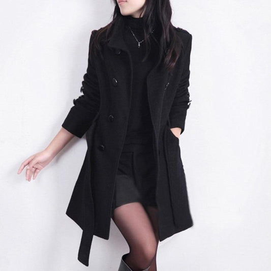 Vestes et manteaux en laine pour femmes