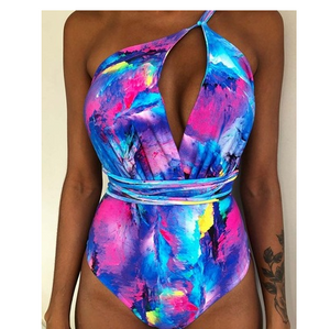 Classic One Piece Swimsuit Backless Monokini Swimwear Women