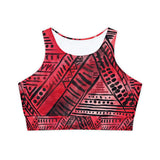 Fully Lined, Padded Sports Bra (AOP)