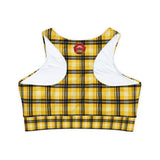 Fully Lined, Padded Sports Bra (AOP)