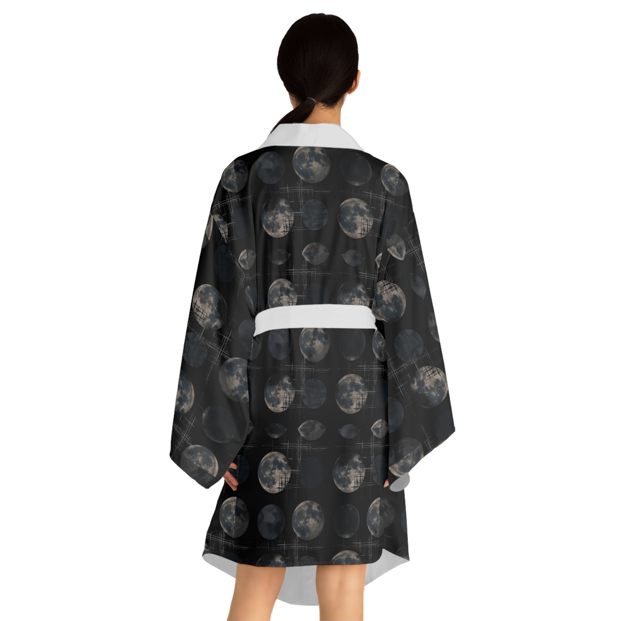 Long Sleeve Kimono Robe (AOP)