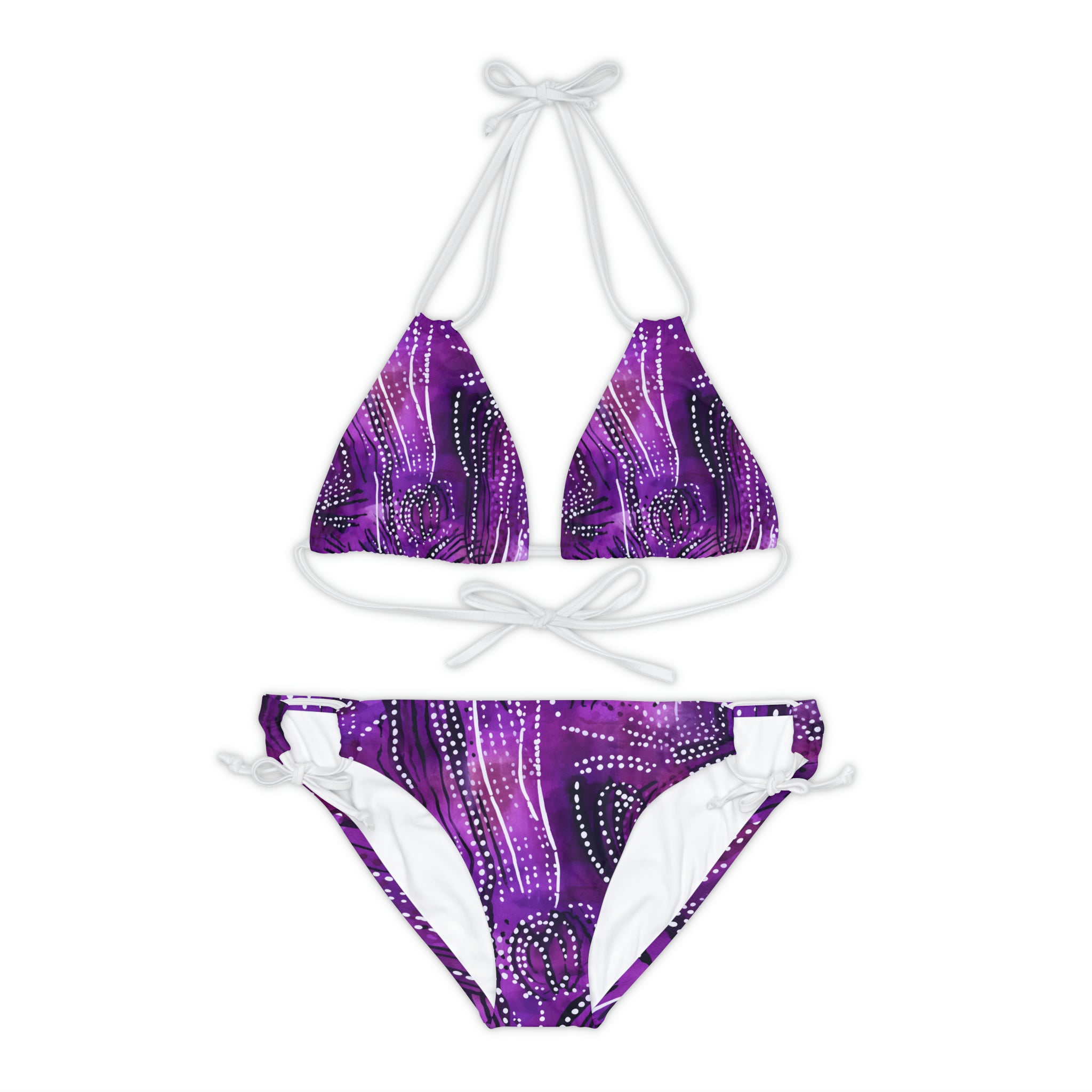 Strappy Bikini Set (AOP)