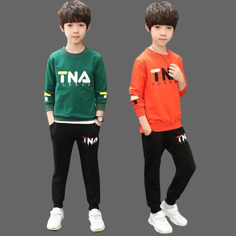 Boys Sports Autumn Cotton Suit Pants Children's Clothing