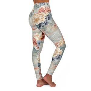 High Waisted Yoga Leggings (AOP)