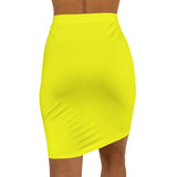 Women's Mid-Waist Pencil Skirt (AOP)