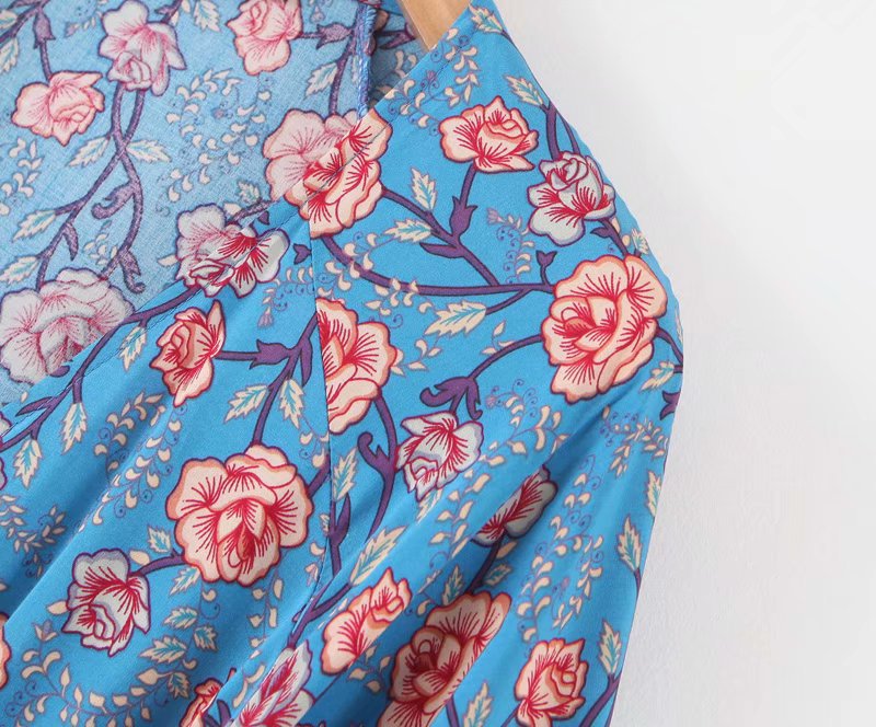 Summer And Autumn New European Style Women's Rayon Water
