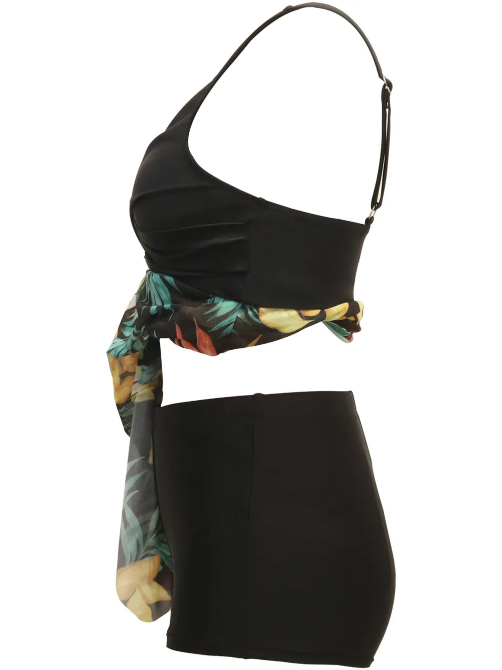 Shop Printed Wide Strap Two-Piece Swim Set - Women's Fashion | Akatonbo