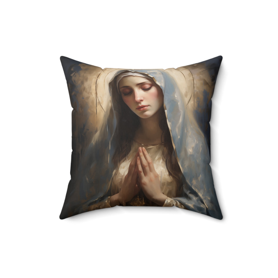 Spun Polyester Square Pillow