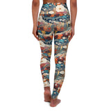 High Waisted Yoga Leggings (AOP)