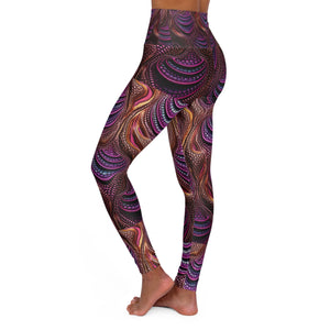 High Waisted Yoga Leggings (AOP)