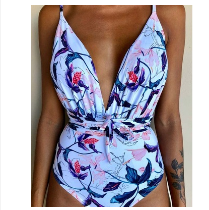 Classic One Piece Swimsuit Backless Monokini Swimwear Women