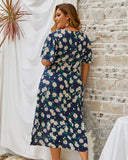 Plus size long dress