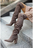 Fashion High Heel Pointed Toe Over-the-knee Boots