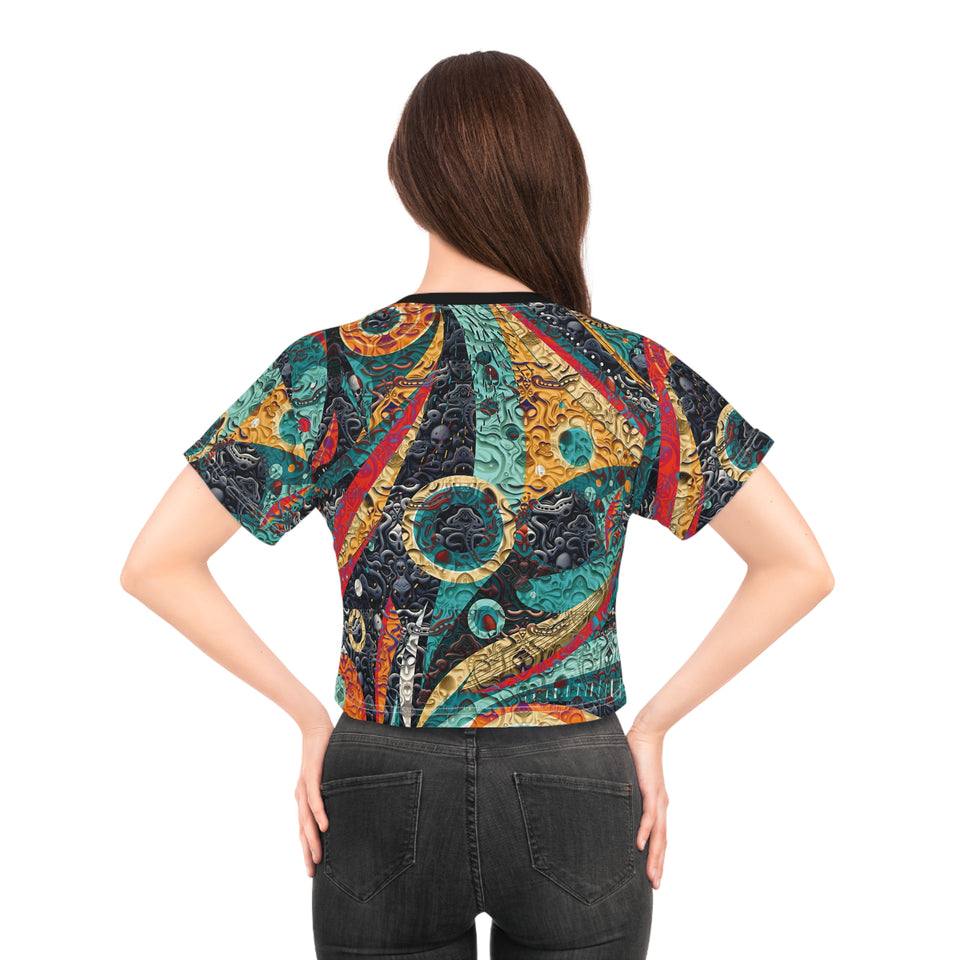 Crop Tee (AOP)