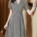 Women's New Temperament High-end Slim Waist Dress