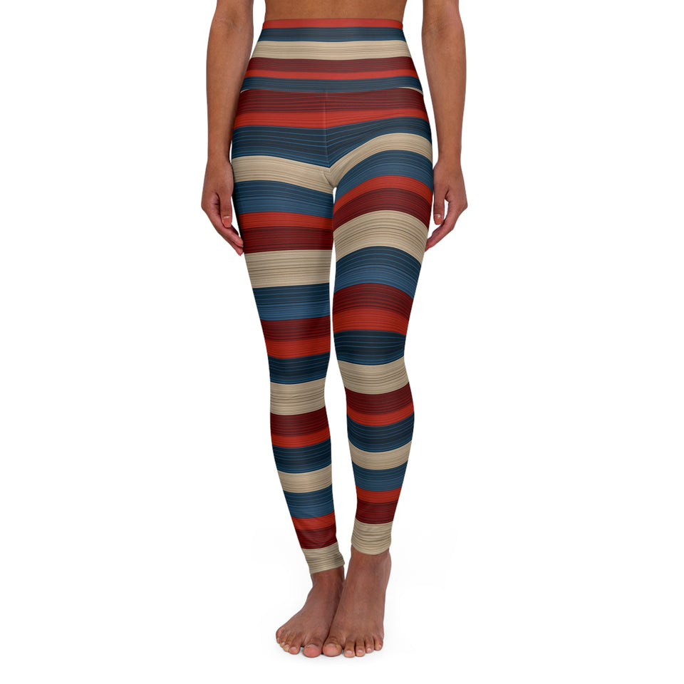 High Waisted Yoga Leggings (AOP)