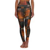 High Waisted Yoga Leggings (AOP)