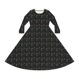 Women's Long Sleeve Dance Dress (AOP)