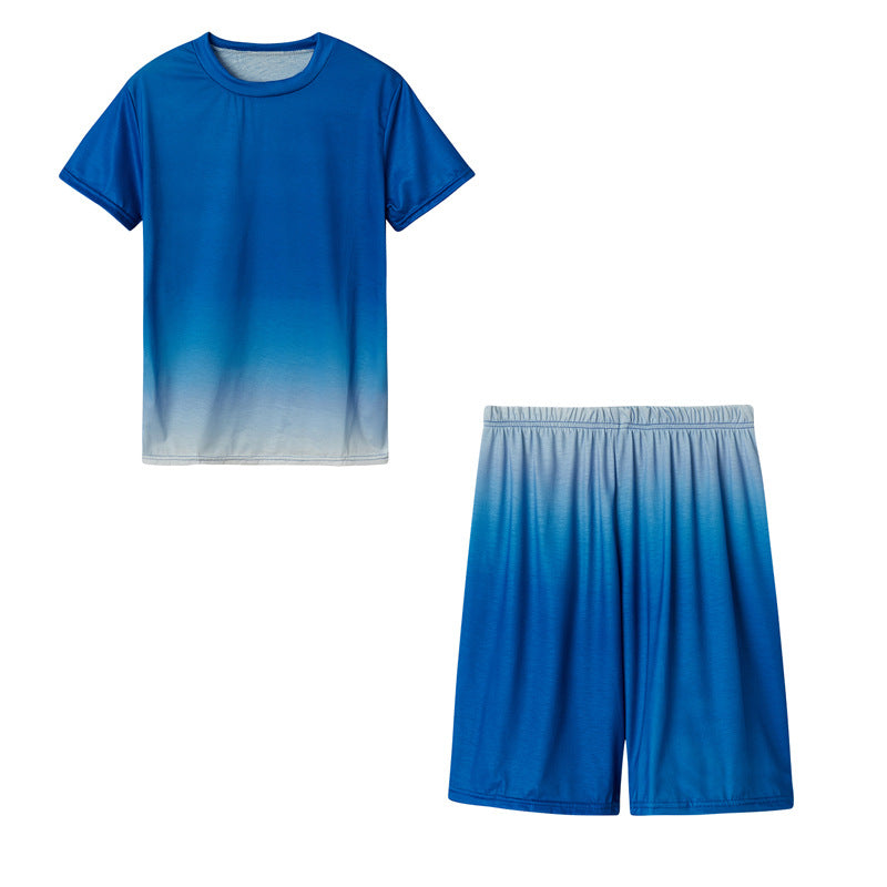 Short-Sleeved Shorts Two-Piece Set