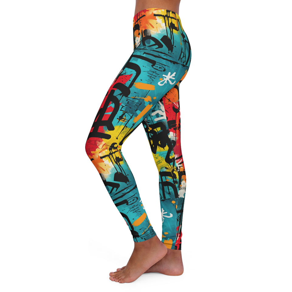 Women's Spandex Leggings (AOP)