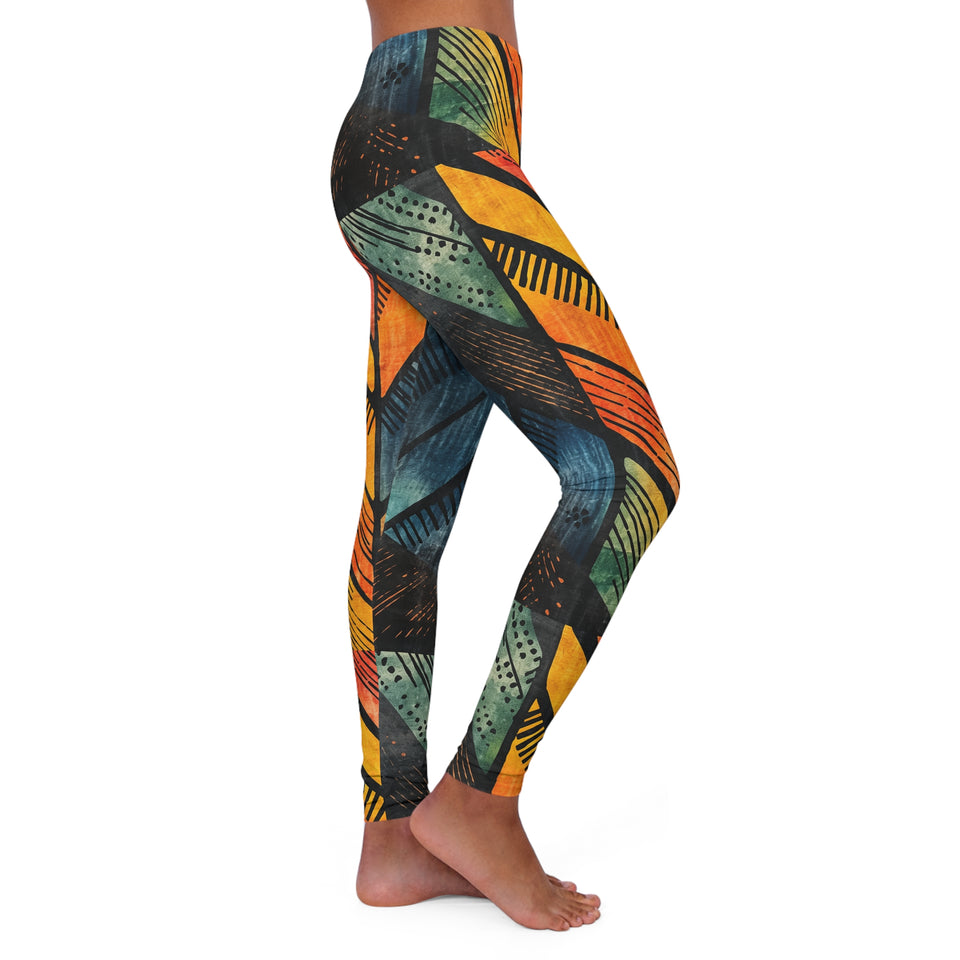Women's Spandex Leggings (AOP)