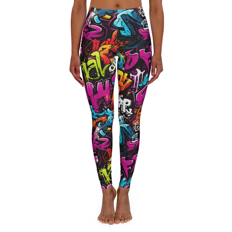 Women's Spandex Leggings (AOP)