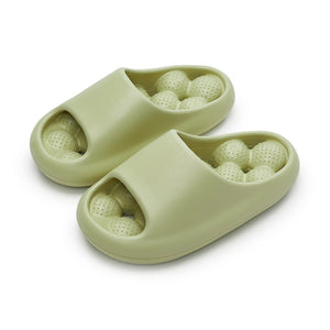 Ball Massage Sole Design Bathroom Slippers