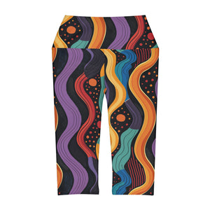 Yoga Capri Leggings (AOP)