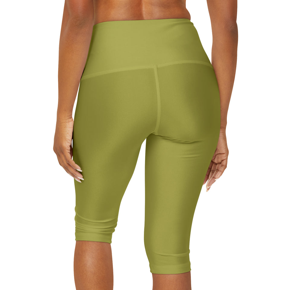 Yoga Capri Leggings (AOP)