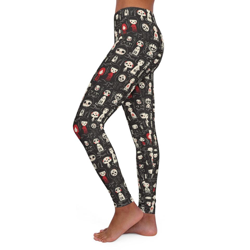 Women's Casual Spandex Leggings (AOP)