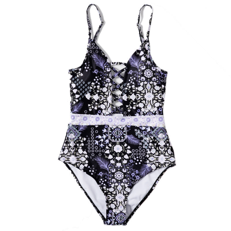 Cross-body  swim suits