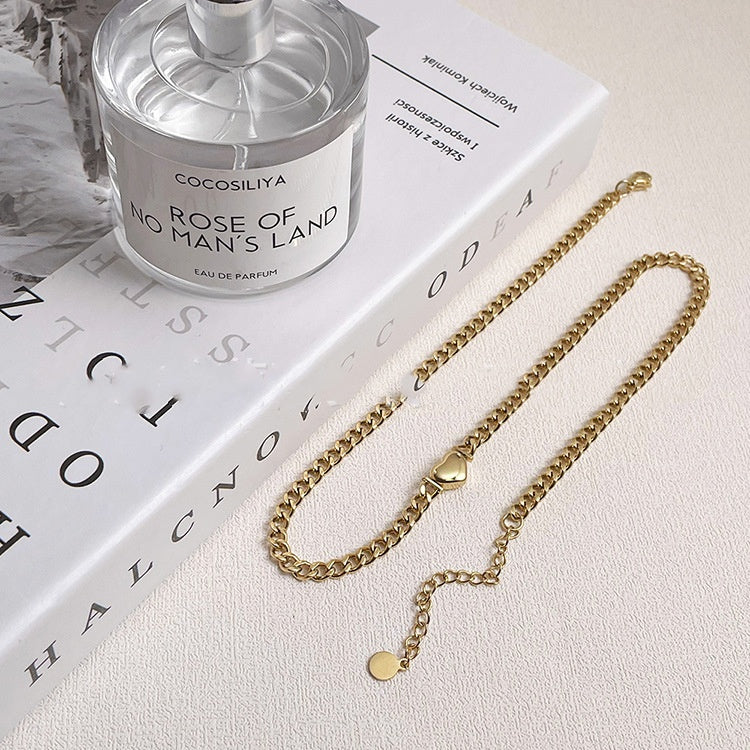 Titanium Steel Popular Chain Love Necklace