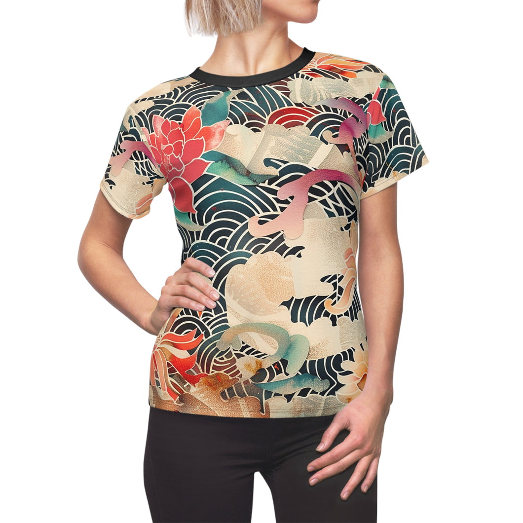 Women's Cut & Sew Tee (AOP)