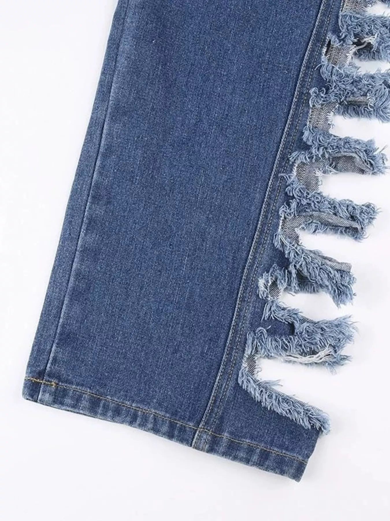 Shop Side Distressed Jeans - Women's Fashion | Akatonbo
