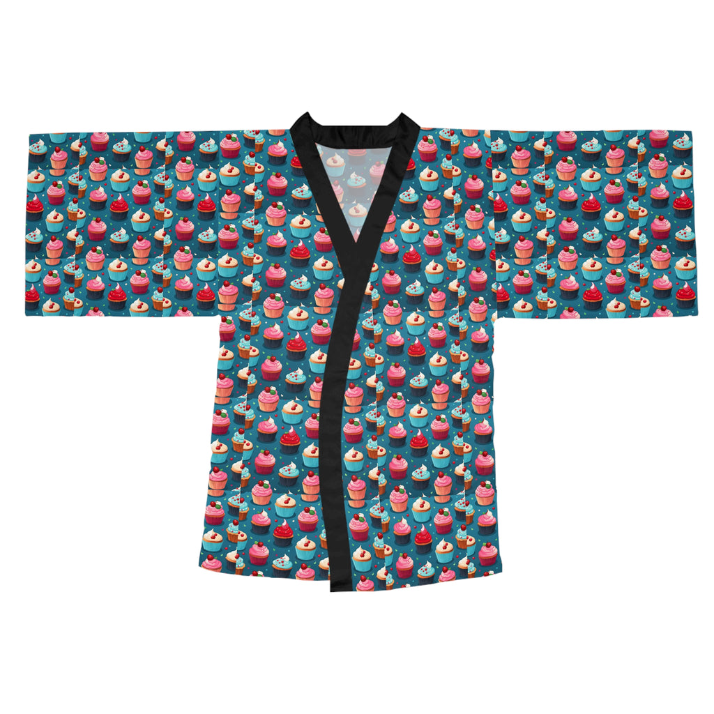 Long Sleeve Kimono Robe (AOP)